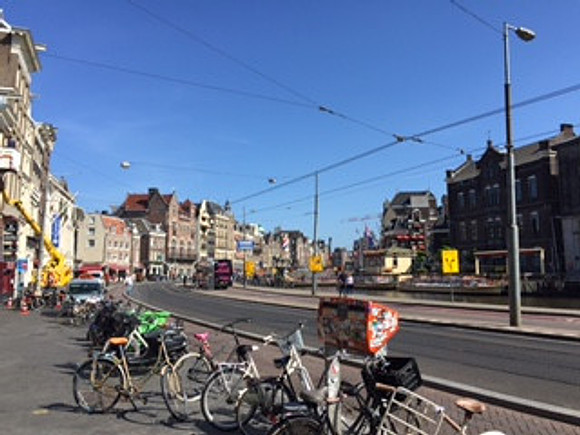 Damrak....One of the main streets of Amsterdam