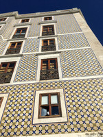 Lisbon tiled building