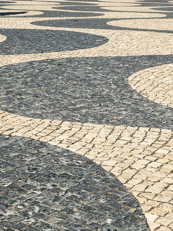 Famous mosaics along side river front
